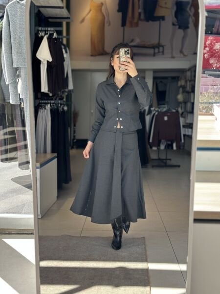 Ön Detay Premium Etek