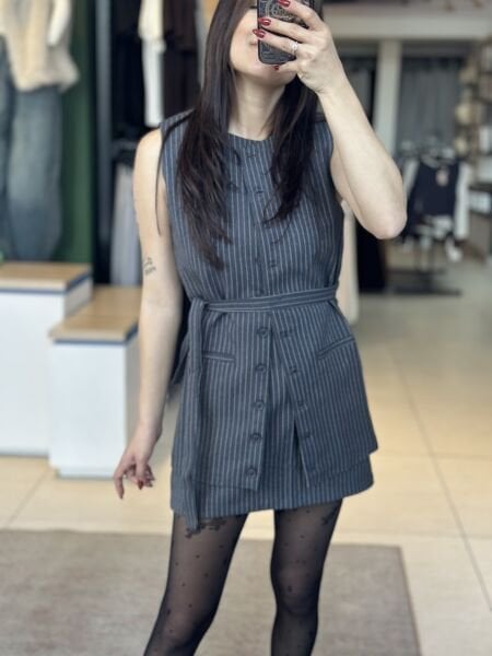 Şort Etek Yelek Takım