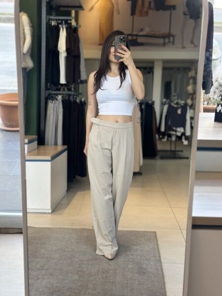 Bel Kemer Detay Pantolon