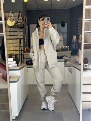Oversize Paça Lastikli Esofman Takimi