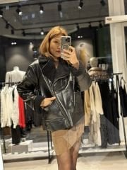 İçi Kürk Zara Model Deri Mont