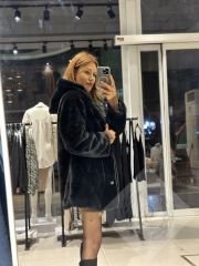 Ara Boy Kapüşonlu Peluş Mont