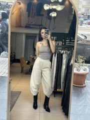 Gabardin Balon Pantolon