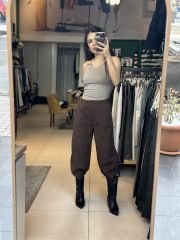 Gabardin Balon Pantolon