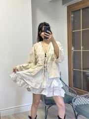 Püsküllü Kimono Ceket