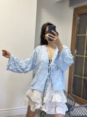 Püsküllü Kimono Ceket