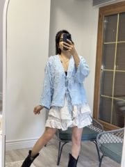Püsküllü Kimono Ceket