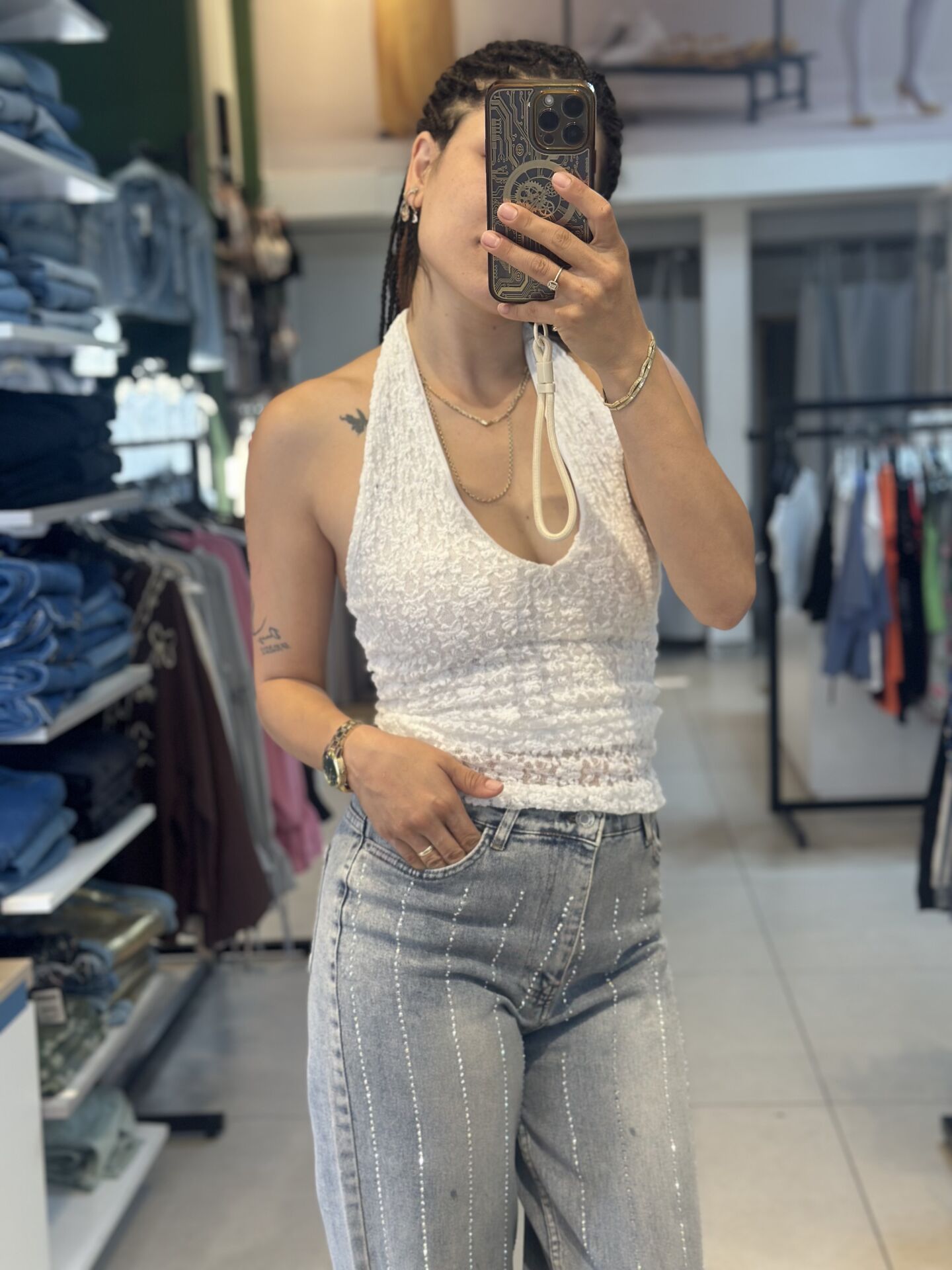 Dantelli Crop
